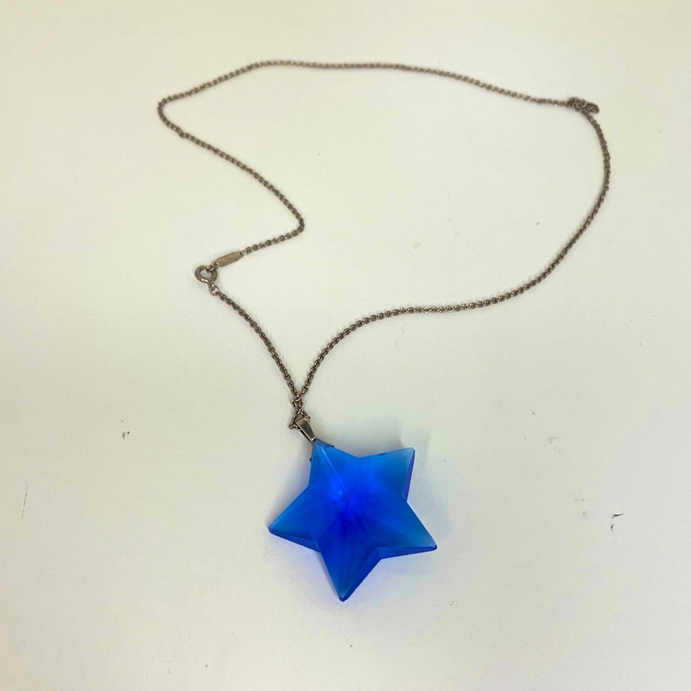 Tiffany & Co. Blue Star Necklace